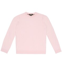 Замечательный шерстяной свитер Loro Piana, розовый