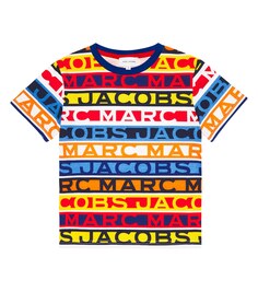Футболка из хлопкового джерси с логотипом Marc Jacobs, разноцветный