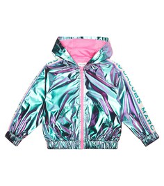 Спортивная куртка с металлизированным капюшоном Marc Jacobs, разноцветный