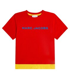 Хлопковая футболка Marc Jacobs, красный