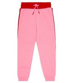 Спортивные штаны из хлопкового джерси Marc Jacobs, розовый