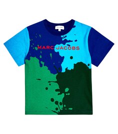 Хлопковая футболка Marc Jacobs, синий