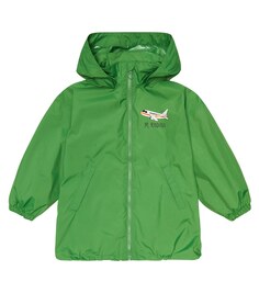 Куртка-ветровка с принтом &quot;самолет&quot; Mini Rodini, зеленый