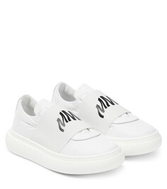 Кроссовки с логотипом MM6 Maison Margiela, белый