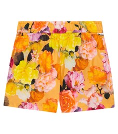 Хлопковые шорты Air с цветочным принтом Molo, разноцветный