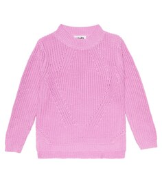 Хлопковый свитер Гиллис Molo, фиолетовый