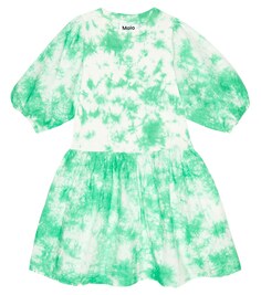 Платье Cece из хлопка с принтом тай-дай Molo, зеленый