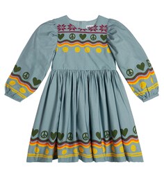 Платье Cilja из хлопка с принтом Molo, разноцветный