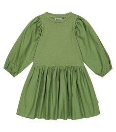 Платье Cosette из хлопка Molo, зеленый