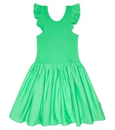 Платье Cloudia с оборками Molo, зеленый