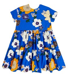 Платье Chilla с цветочным принтом Molo, синий