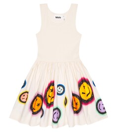 Платье Cassandra из смесового хлопка Molo, разноцветный