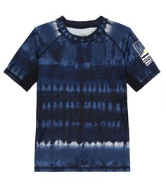 Плавательная футболка с принтом Neptune MOLO, синий