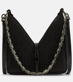 Декорированная сумка на плечо Cut Out Mini Givenchy, черный