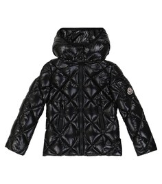 Пуховое пальто Kamile Moncler Enfant, черный