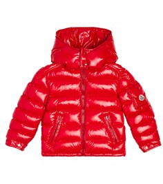 Пуховик New Maya Moncler Enfant, красный