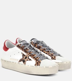 Кожаные кроссовки Hi-Star Golden Goose, белый