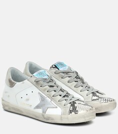 Кроссовки Super Star Golden Goose, белый