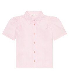 Хлопковая рубашка со звездами Morley, розовый