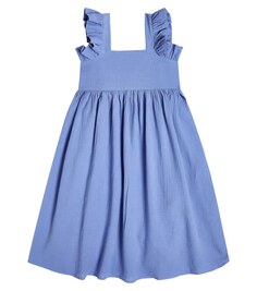 Платье Scarlett Kalypso из хлопка Morley, синий