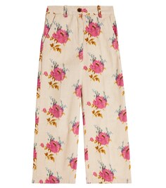 Плиссированные брюки Tatum с цветочным принтом Morley, разноцветный