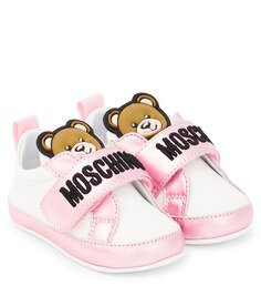 Кроссовки Baby Logo Moschino, розовый