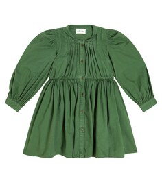 Платье Trudy из хлопка Morley, зеленый