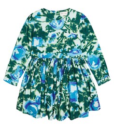 Платье Tempo из жоржета с цветочным принтом Morley, зеленый