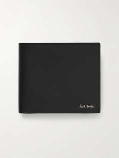 Кожаный кошелек для бумаг PAUL SMITH, черный