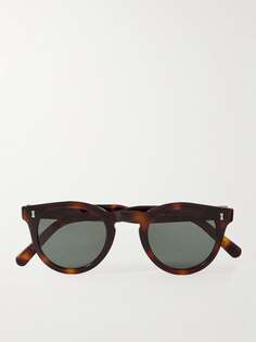 Солнцезащитные очки Cubitts Herbrand в круглой оправе черепаховой расцветки из ацетата Mr P., коричневый