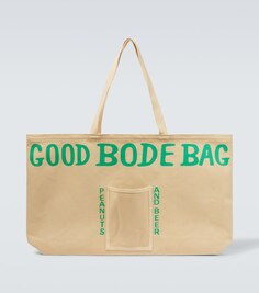 Холщовая сумка-тоут Bode, бежевый