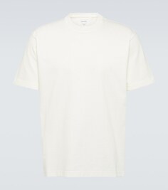 Хлопковая футболка с вышивкой Bottega Veneta, белый