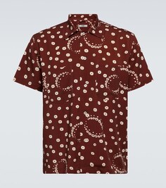 Рубашка для боулинга с принтом Fleur d&apos;Air Bode, коричневый