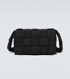 Сумка через плечо Maxi Padded Tech Cassette Bottega Veneta, черный