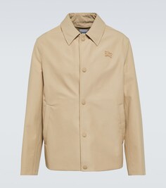 Куртка Equestrian Knight из смесового хлопка Burberry, бежевый