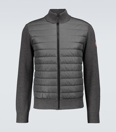 Вязаная куртка HyBridge Canada Goose, серый