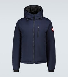 Пуховик с капюшоном Lodge Canada Goose, синий