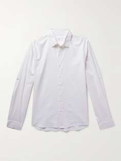 Рубашка Slim-Fit из смеси льна ONIA, белый