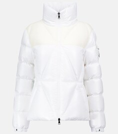 Пуховик Arabette с поясом MONCLER, белый