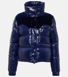 Пуховик MONCLER, синий