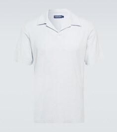 Рубашка-поло Faustino из махровой ткани Frescobol Carioca, серый