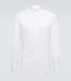 Рубашка из поплина Giorgio Armani, белый