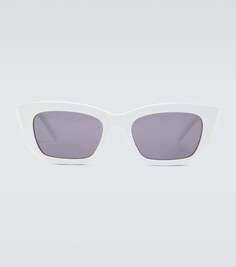 Солнцезащитные очки «кошачий глаз» из ацетата Givenchy, белый