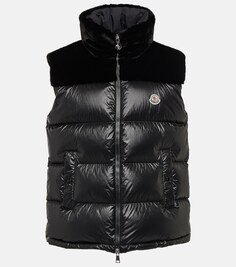 Пуховый жилет Lempa MONCLER, черный