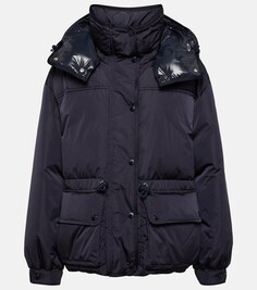 Стеганый пуховик Amou MONCLER, черный