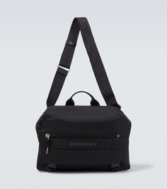 Холщовая сумка через плечо G-Essentials Givenchy, черный