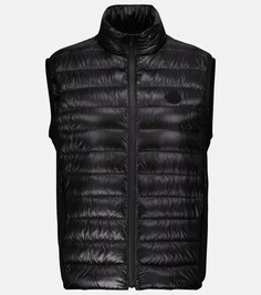 Спикулы пуховый жилет MONCLER, черный