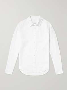 Льняная рубашка CLUB MONACO, белый