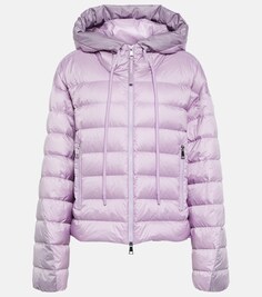 Пуховик Sylans с капюшоном MONCLER, фиолетовый