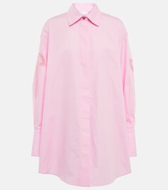 Хлопковая рубашка PATOU, розовый